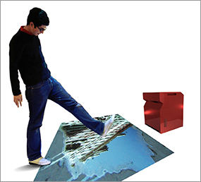 The Cube - Portable Interactive Display System